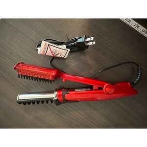 InStyler IS1001.1-19 Rotating Red Hot Iron Hair Straighten Curling .75 Barrel